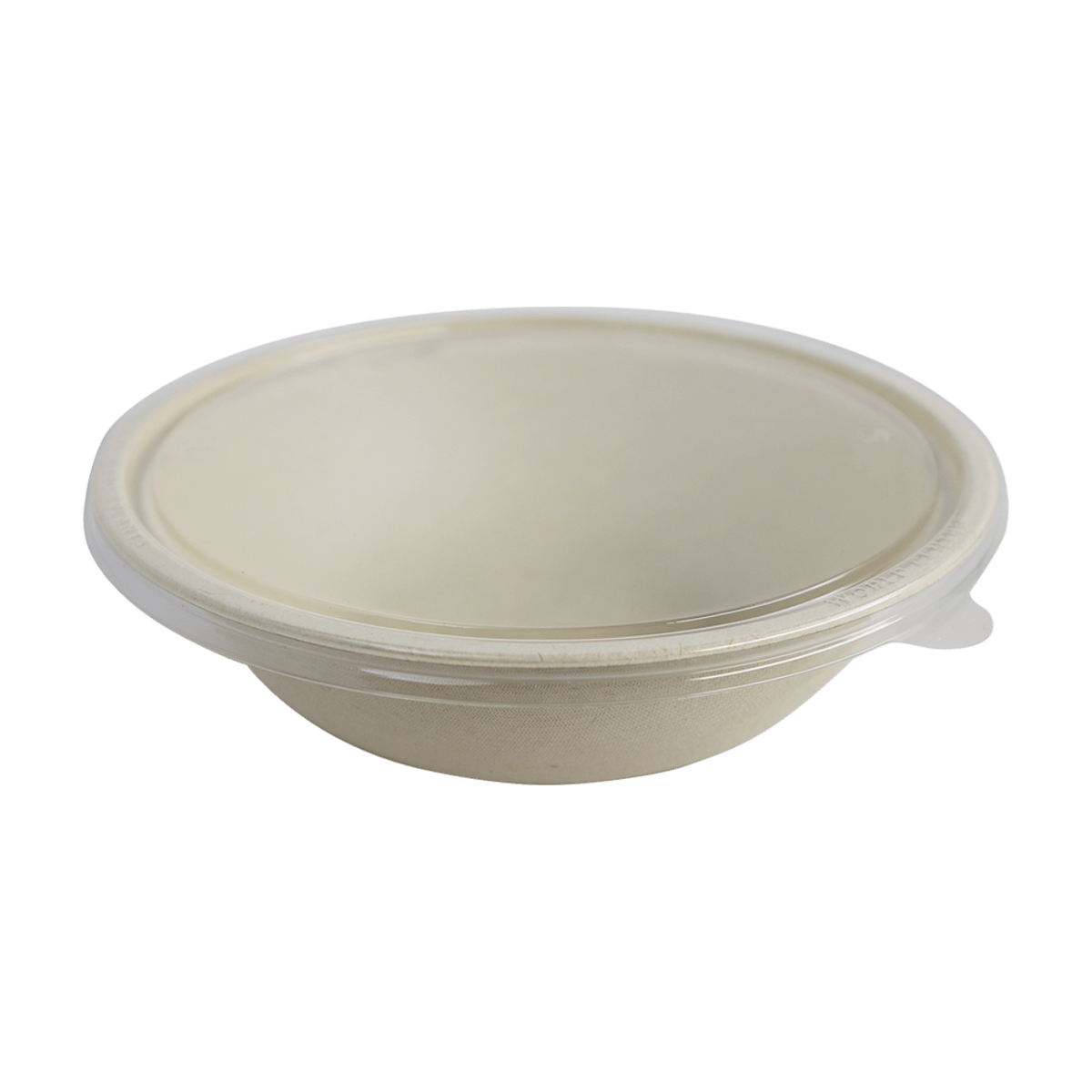 World Centric 32oz PLA Bowl Lid, Clear (QTY 300), SKU BRL-CS-32