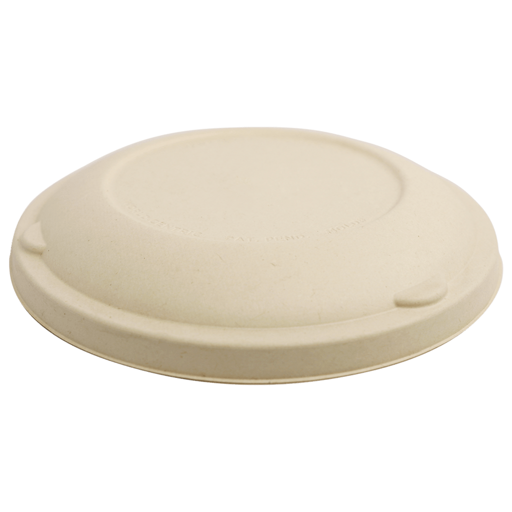 World Centric Lid for 32 oz Wide Fiber Bowl Compostable (QTY 300), SKU BRL-FB-32-LF