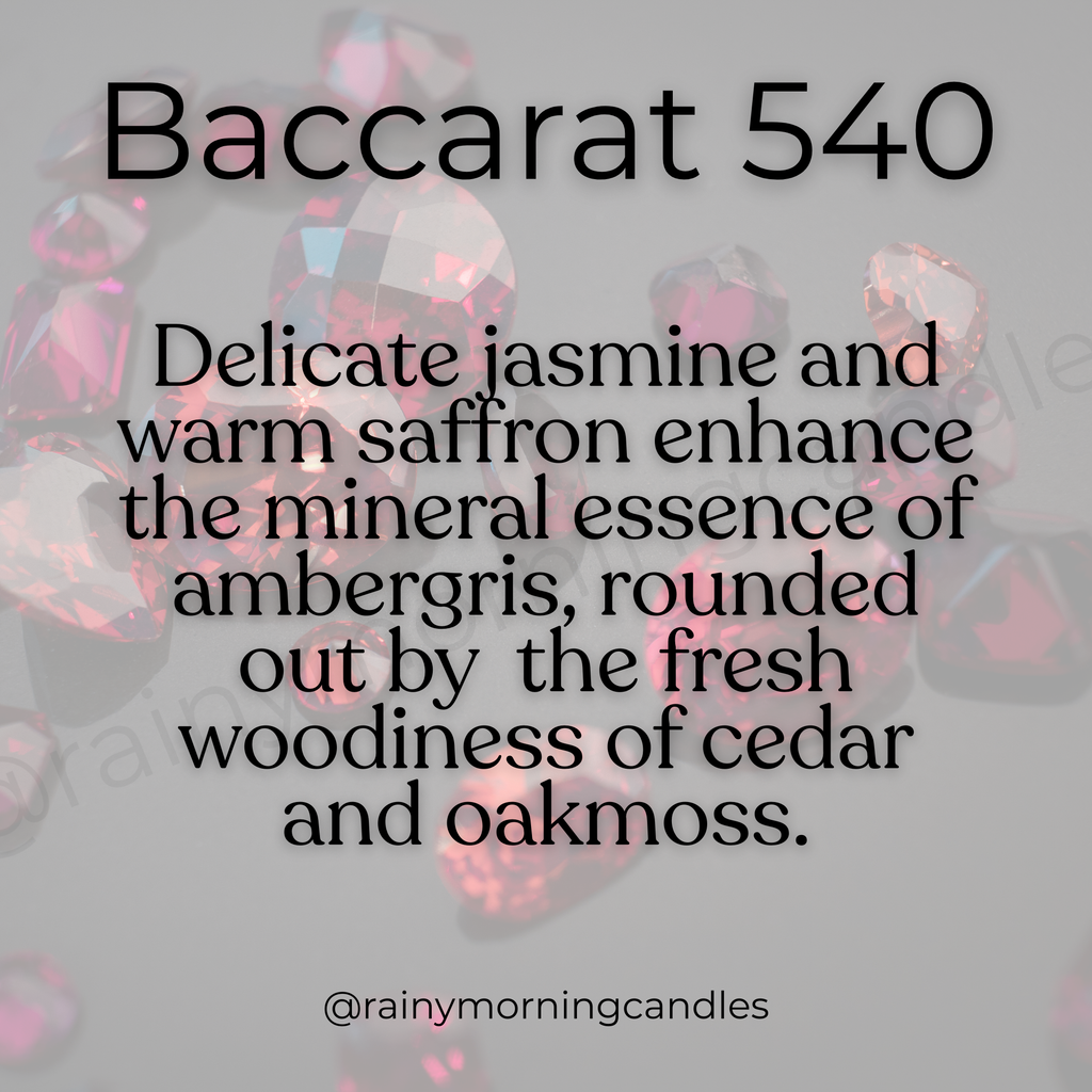Baccarat 540 | Wax Melts