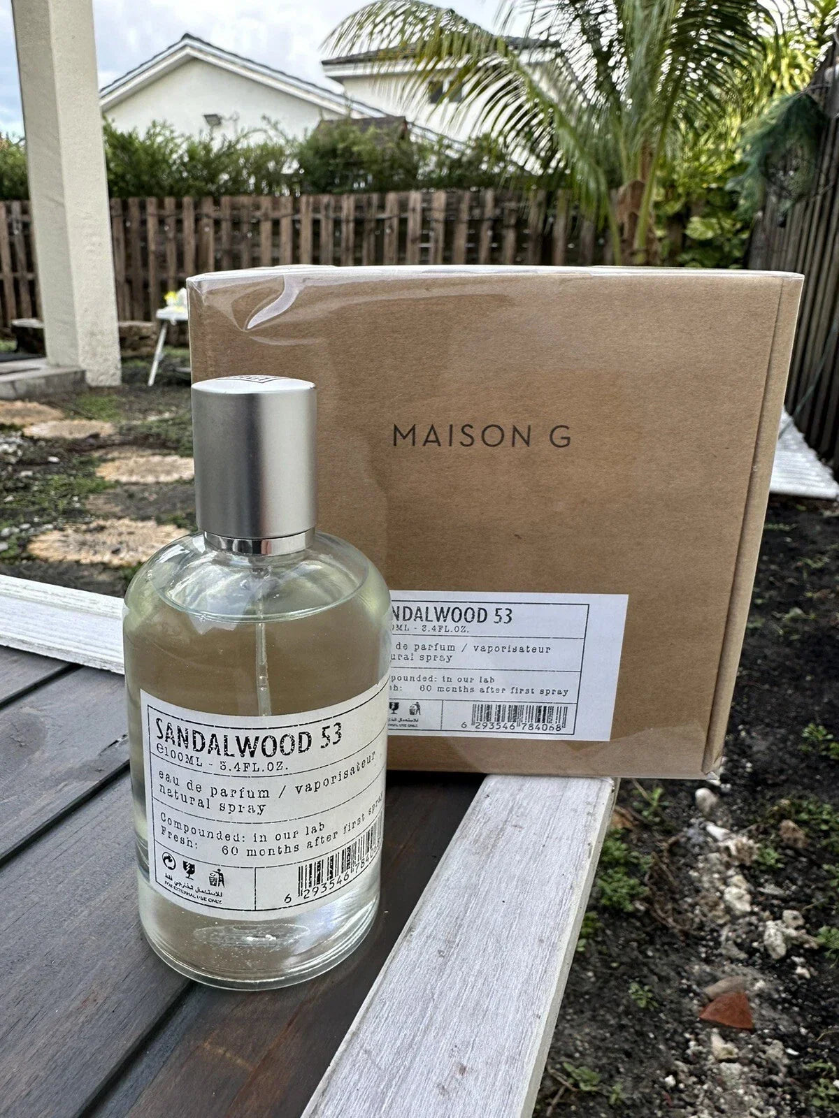 Maison G Sandalwood 53 Eau de Parfum Spray 3.4 oz / 100 ml