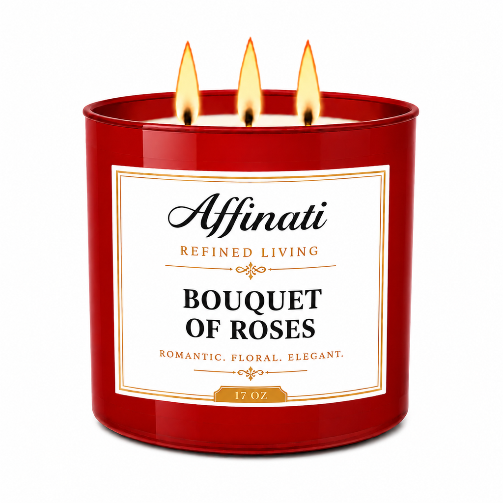 Bouquet of Roses 3-Wick Candle
