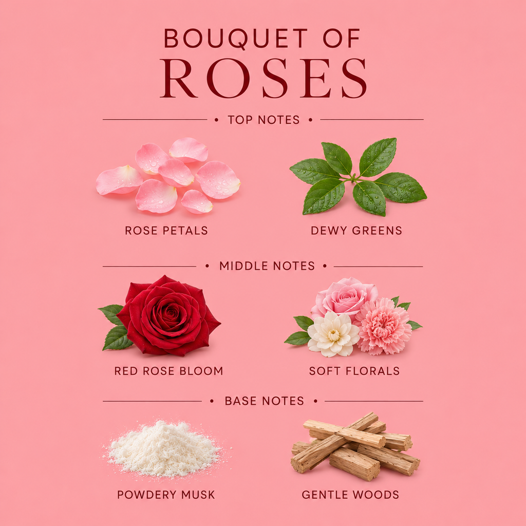 Bouquet of Roses Signature Candle