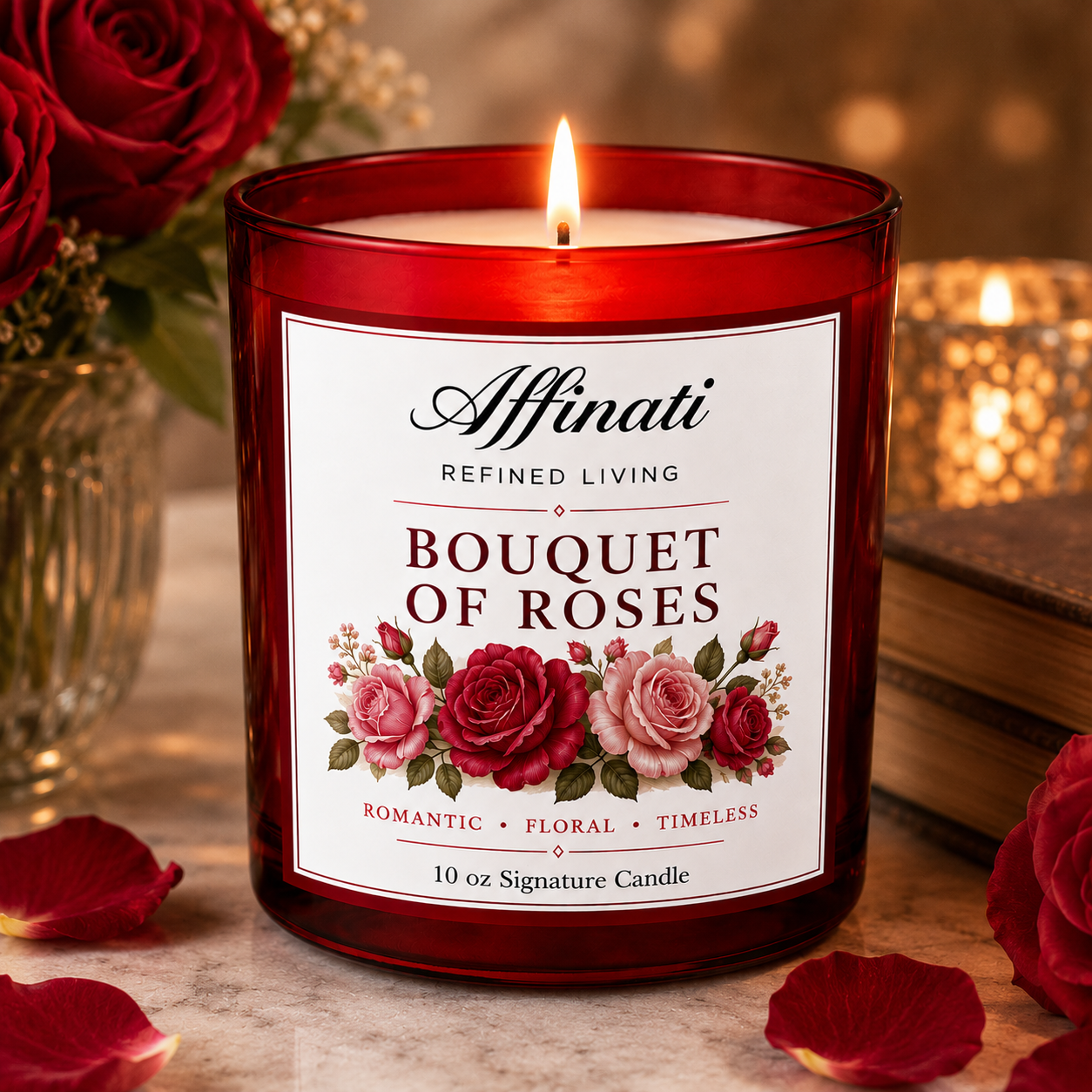 Bouquet of Roses Signature Candle