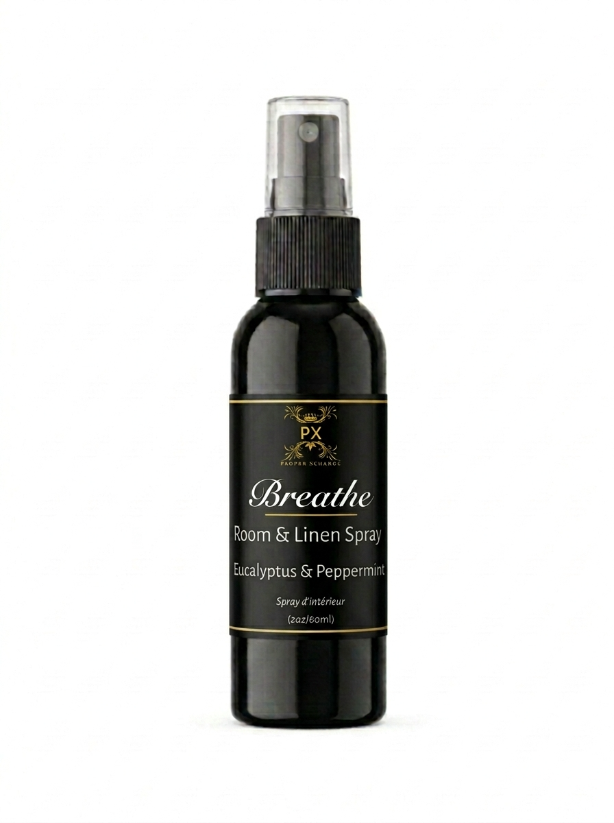 Breathe Room Spray – Eucalyptus & Peppermint Respiratory Relief Mist | 2oz