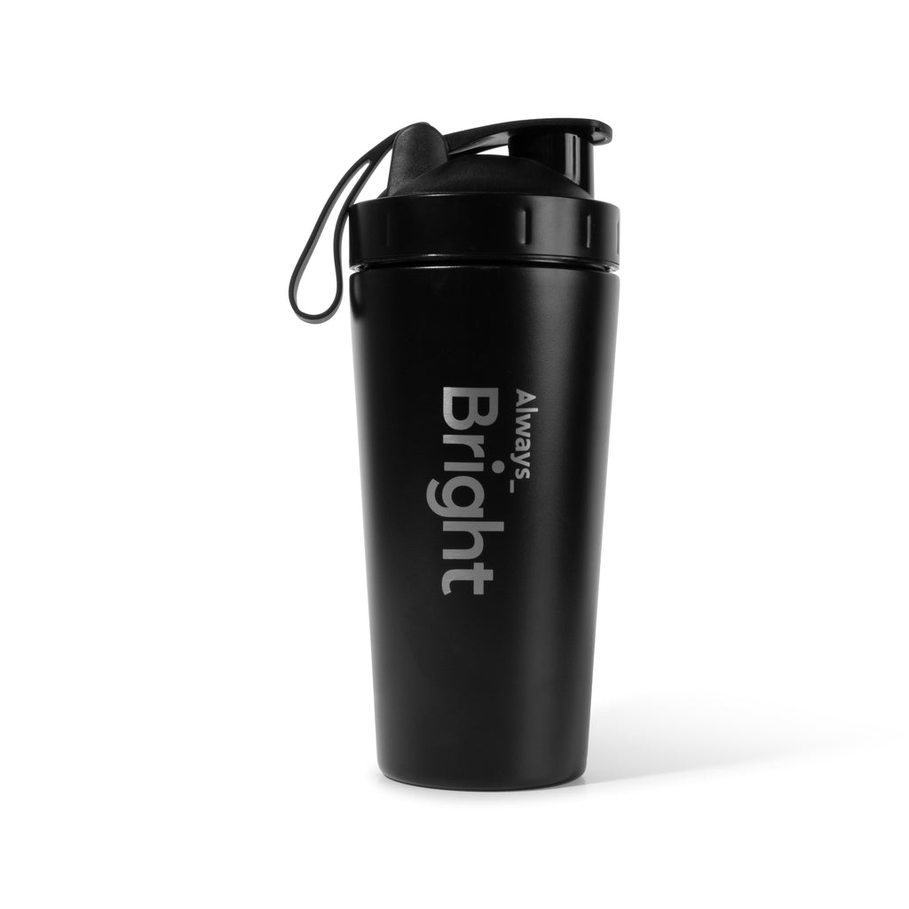 Bright Premium Shaker | Matte Black Stainless Steel 750ml