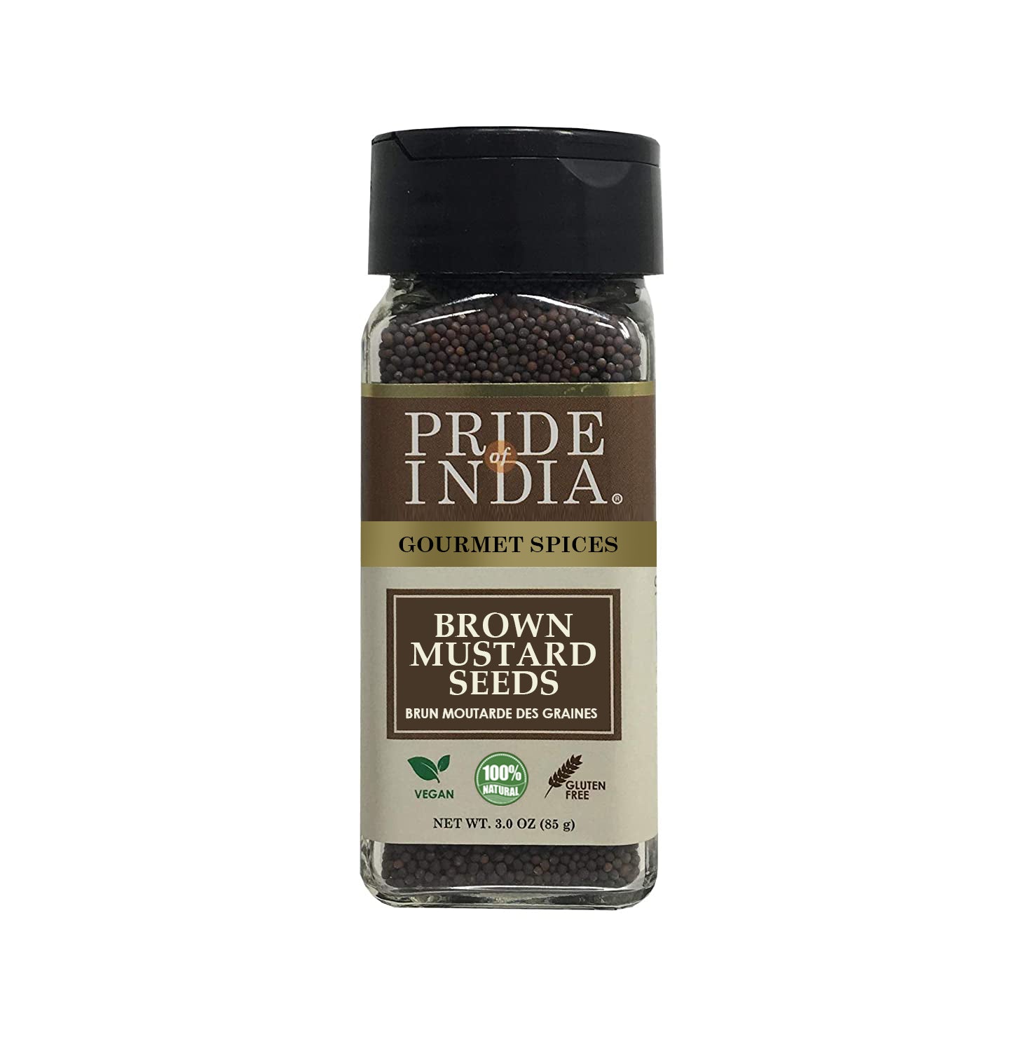 Gourmet Brown Mustard Seed Whole-0