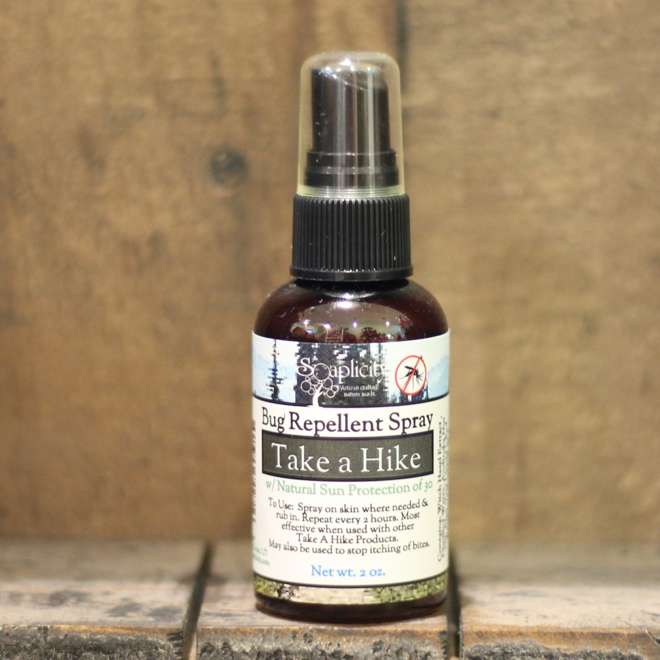 Take A Hike® Natural Bug Repellent Spray with Andiroba Oil