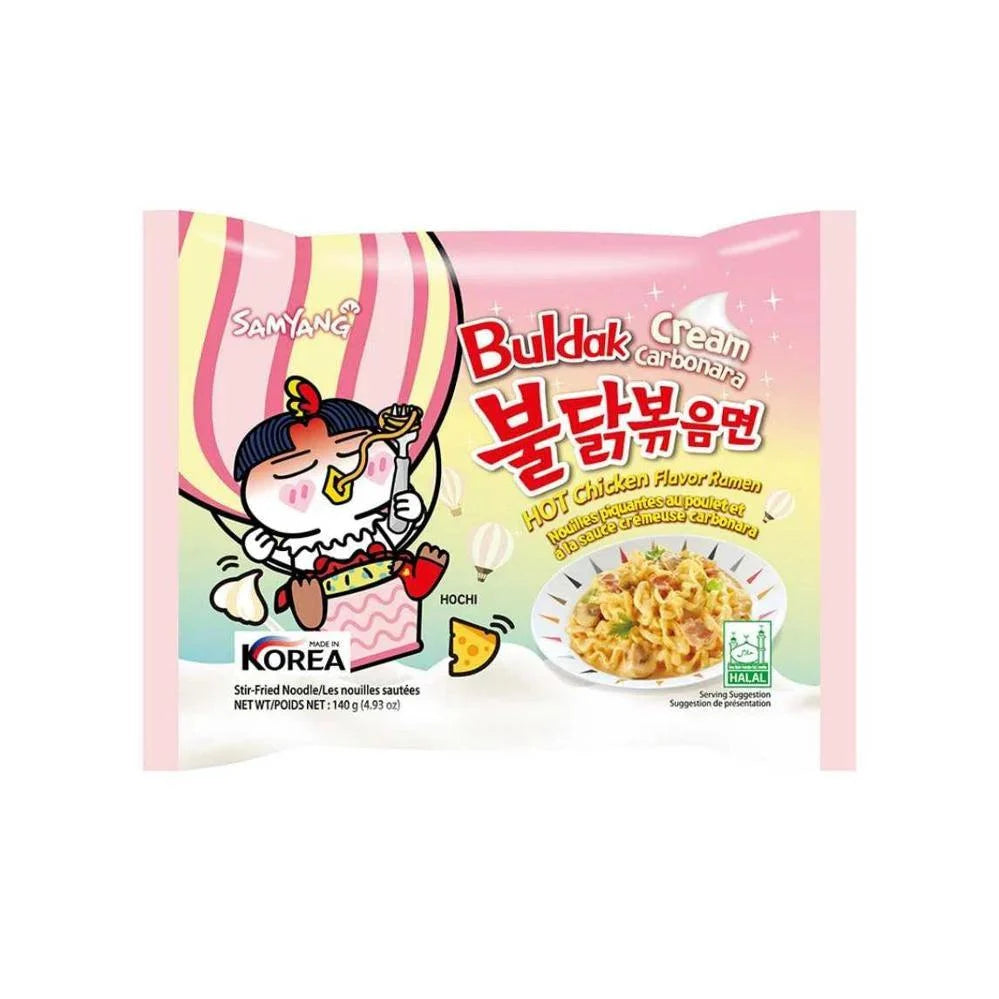 Buldak Ramen Cream Carbonara Flavor