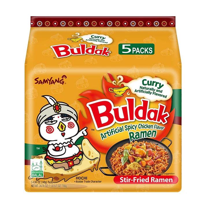 Buldak Ramen Curry Flavor 5 Pack