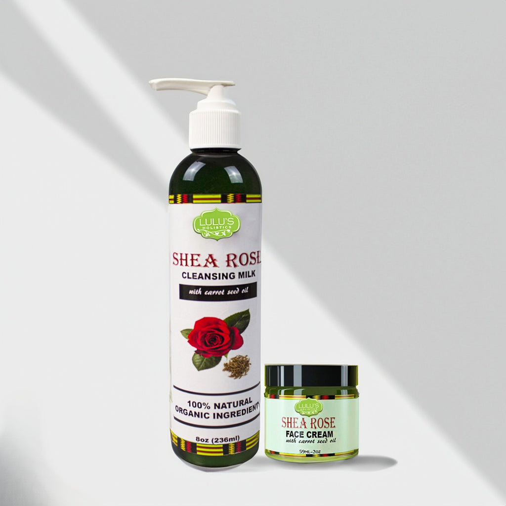 Cleanse & Hydrate Skin Duo – Rose Cleansing Milk & Face Cream
