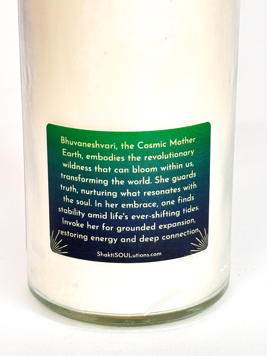 Bhuvaneshvari Crystal Altar Candle