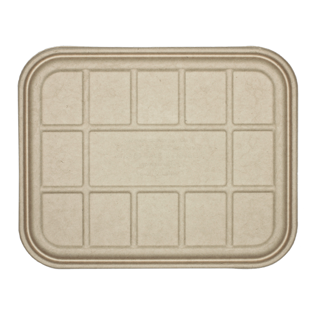 World Centric LID Fiber - Half Size (104 to 120 oz) Catering Pans (QTY:200)