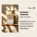 Gardenia + Leaves Car Diffuser
