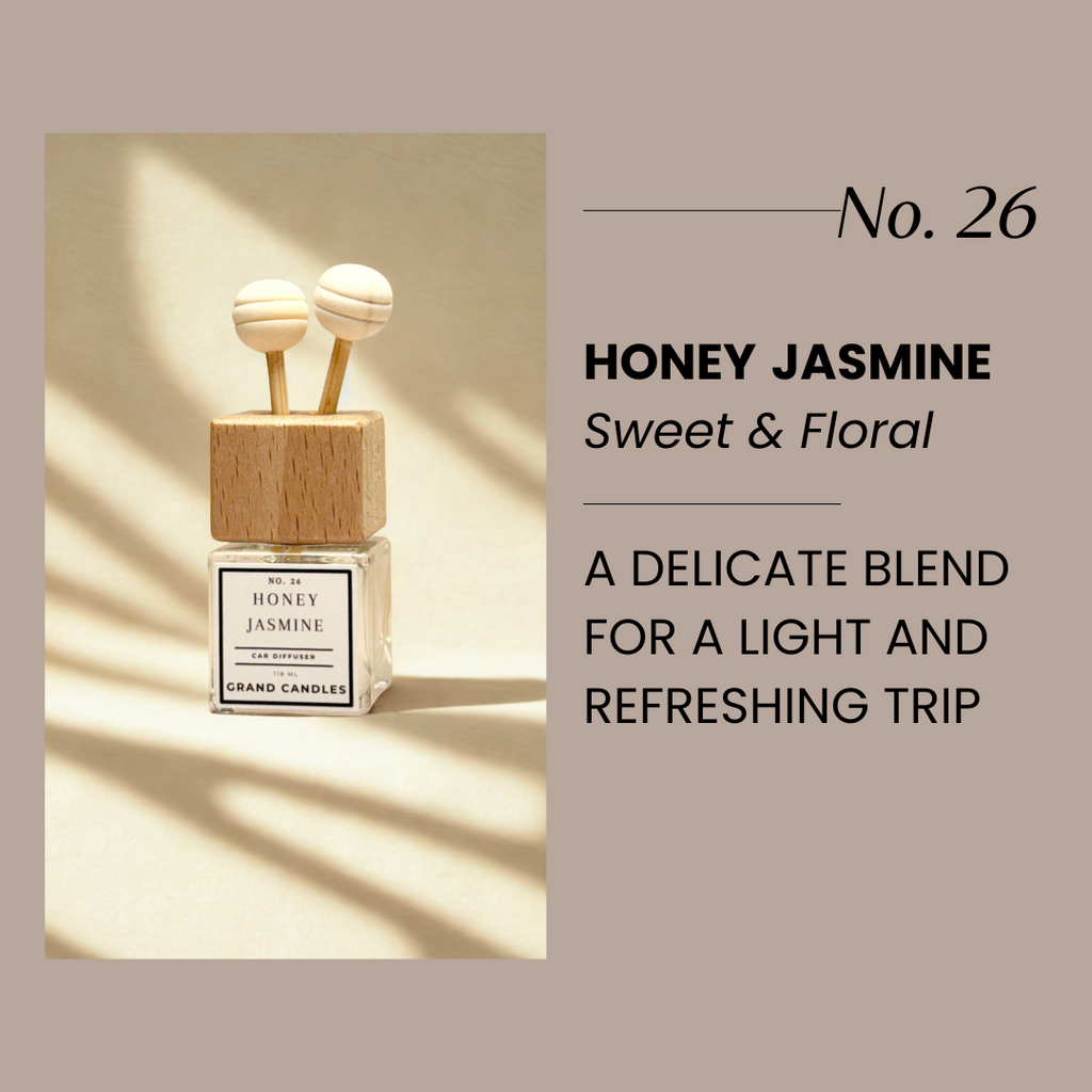 Honey + Jasmine Car Diffuser