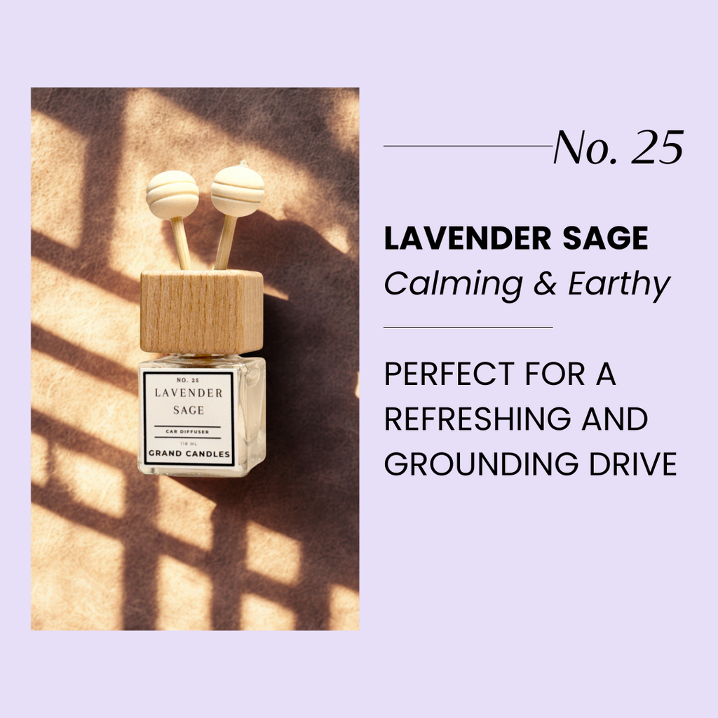 Lavender + Sage Car Diffuser