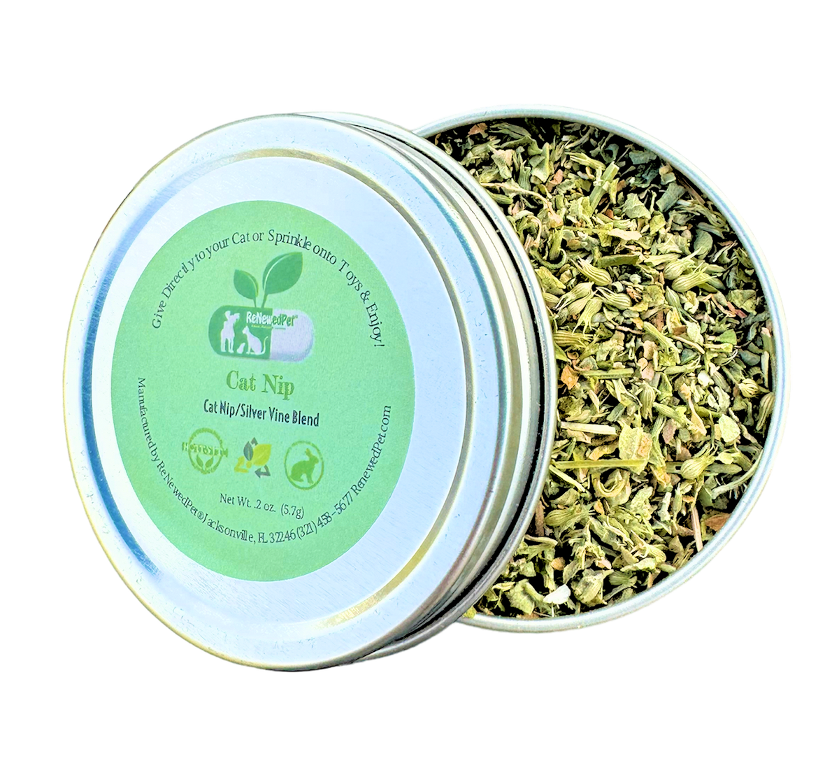 ORGANIC CATNIP / SILVER VINE MIX