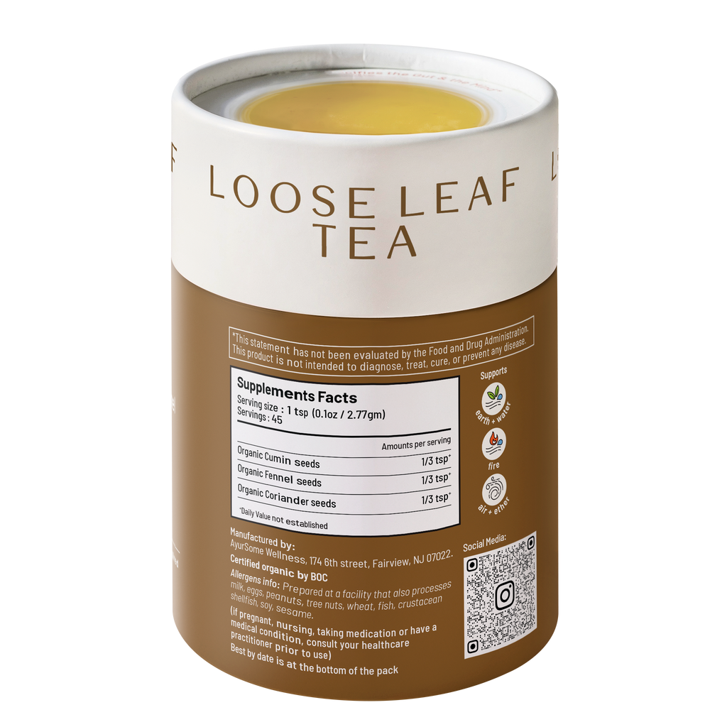 CCF Tea | Organic Cumin Coriander Fennel Digestive Tea