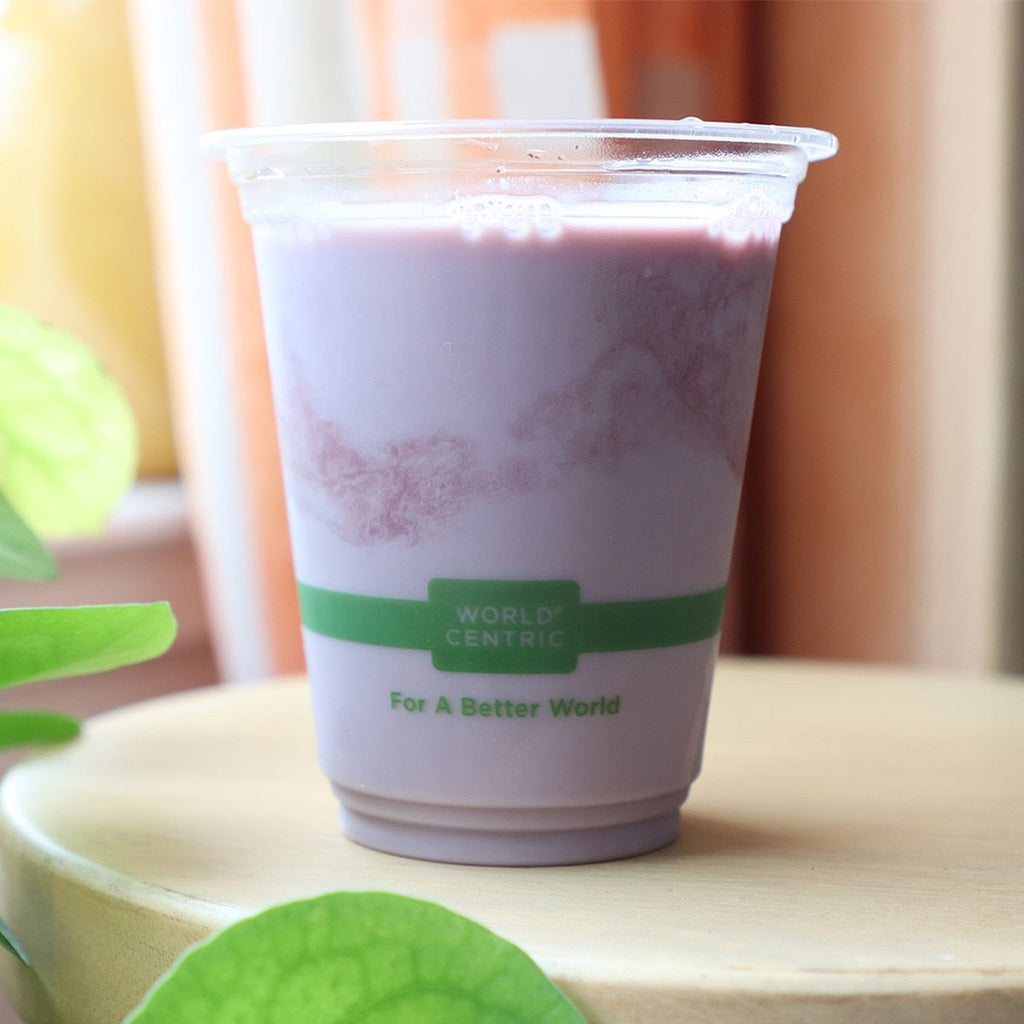 World Centric Compostable Clear Cold Cups 12 oz (QTY 1000), SKU CP-CS-12