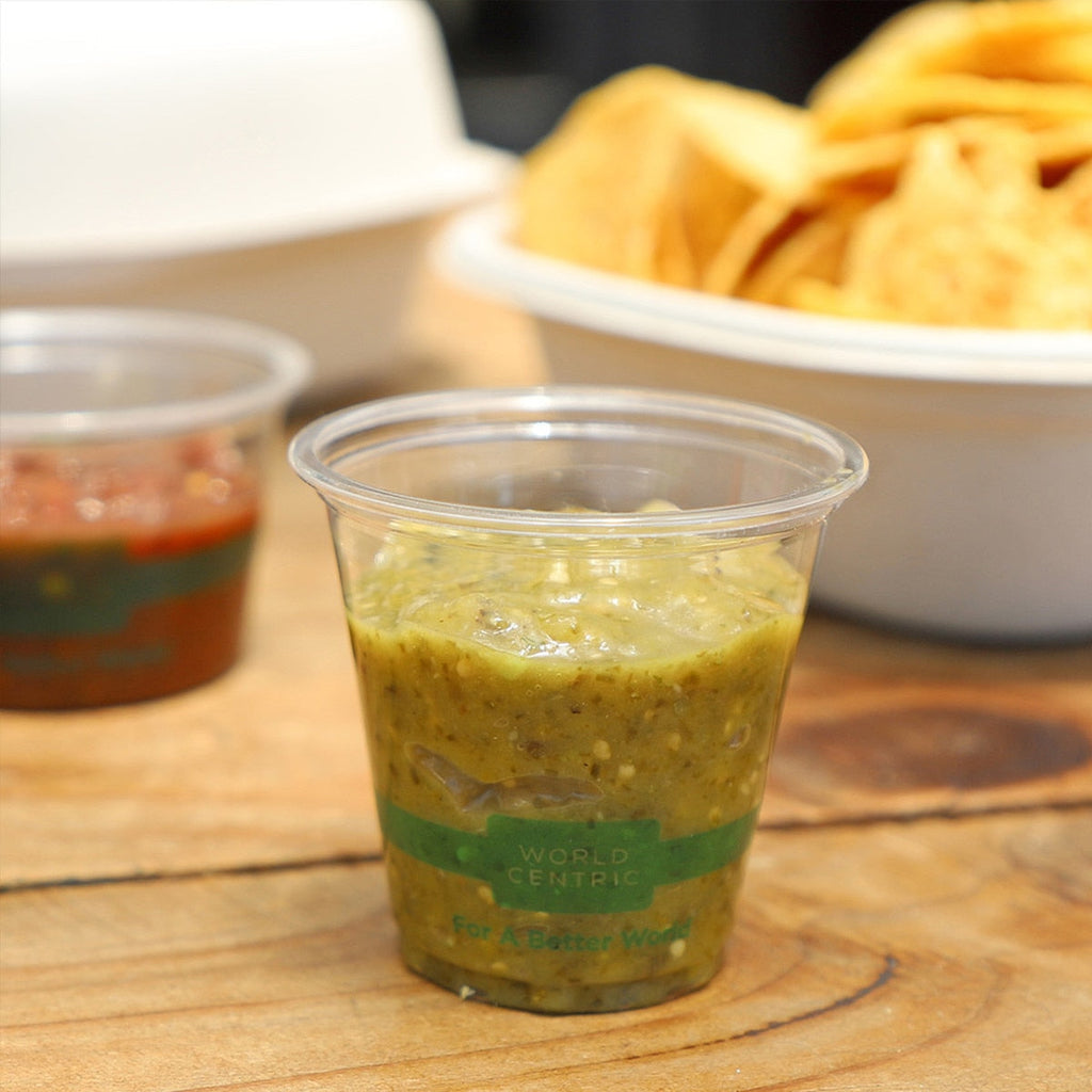 World Centric Clear Cold Cup 3oz PLA Compostable (QTY 2500), SKU CP-CS-3