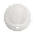 World Centric Hot Cup Lid 10–20oz White CPLA Compostable (QTY 1000), SKU CUL-CS-12
