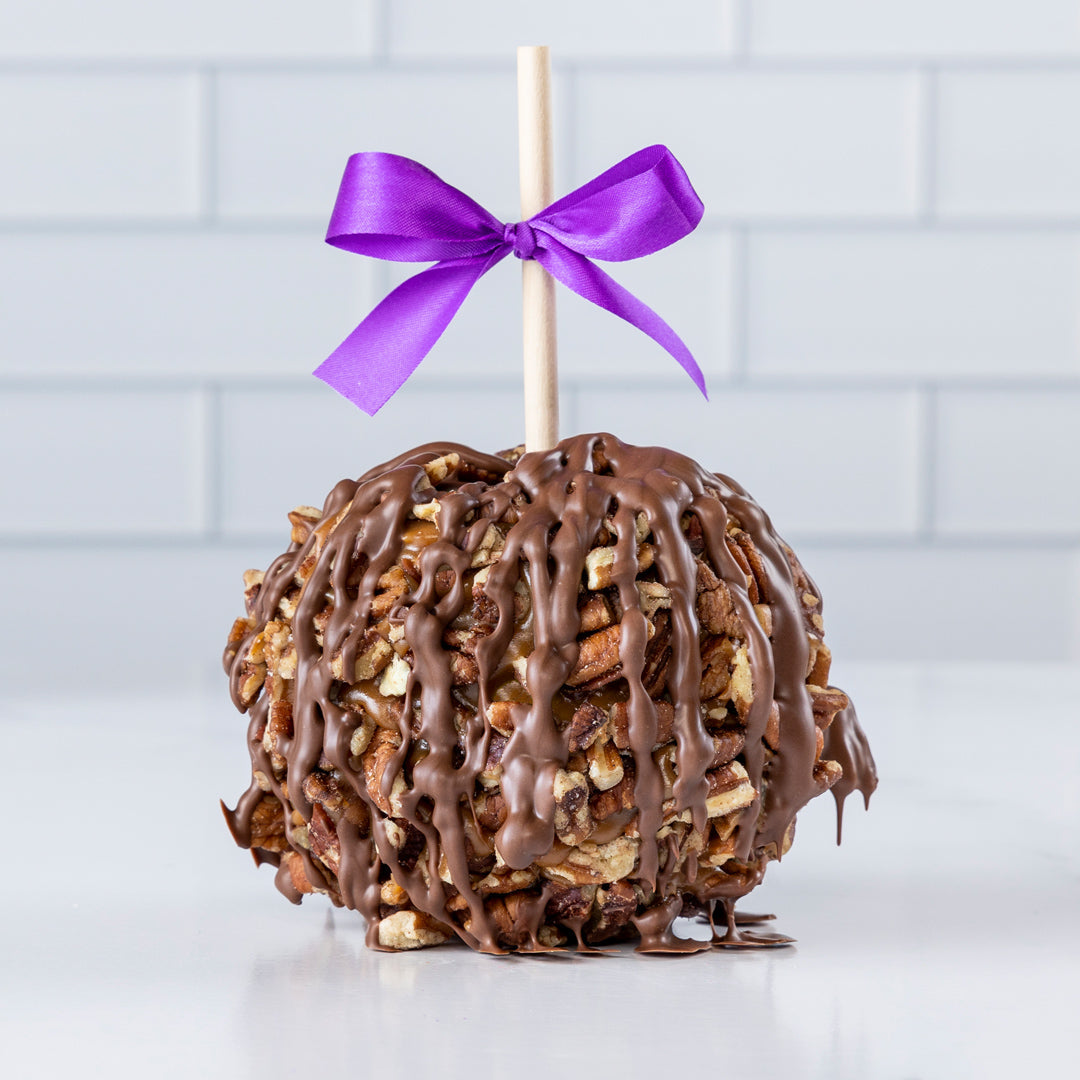 Pecan Drizzle – Gourmet Caramel Apple