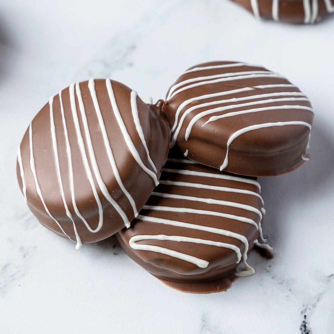 Caramel Filled Chocolate Dipped Oreo