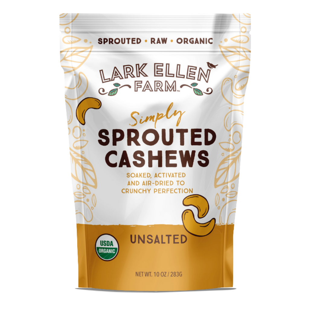 Cashews Unsalted, Sprouted Organic