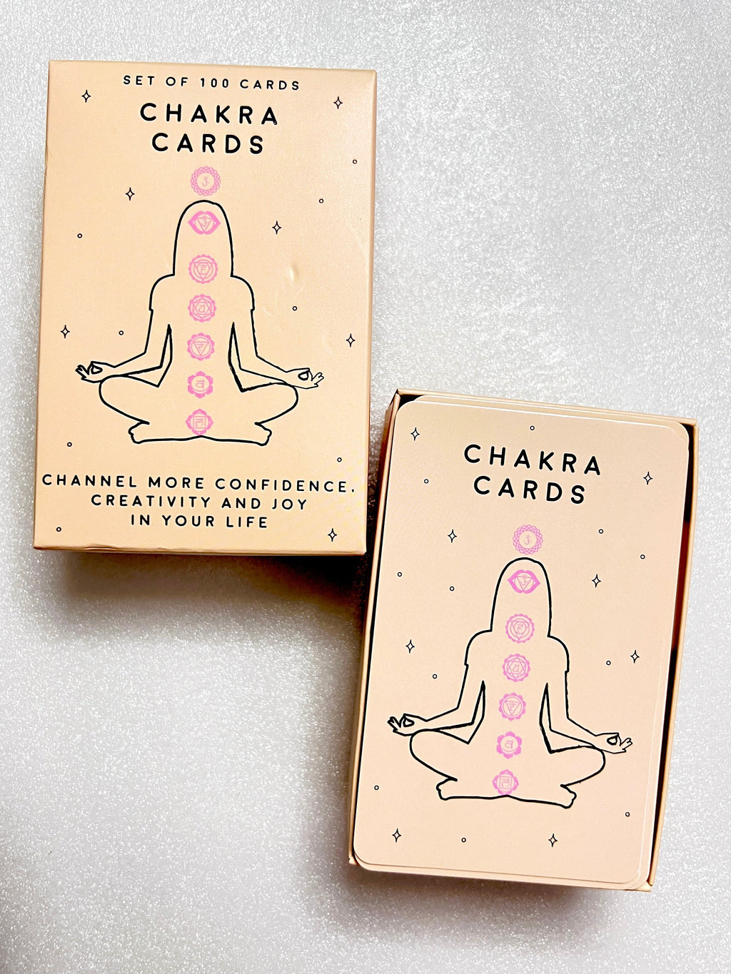 Chakra Cards ~ Set of 100 Cards to Learn about Chakras and how to balance and harmonize your energy.