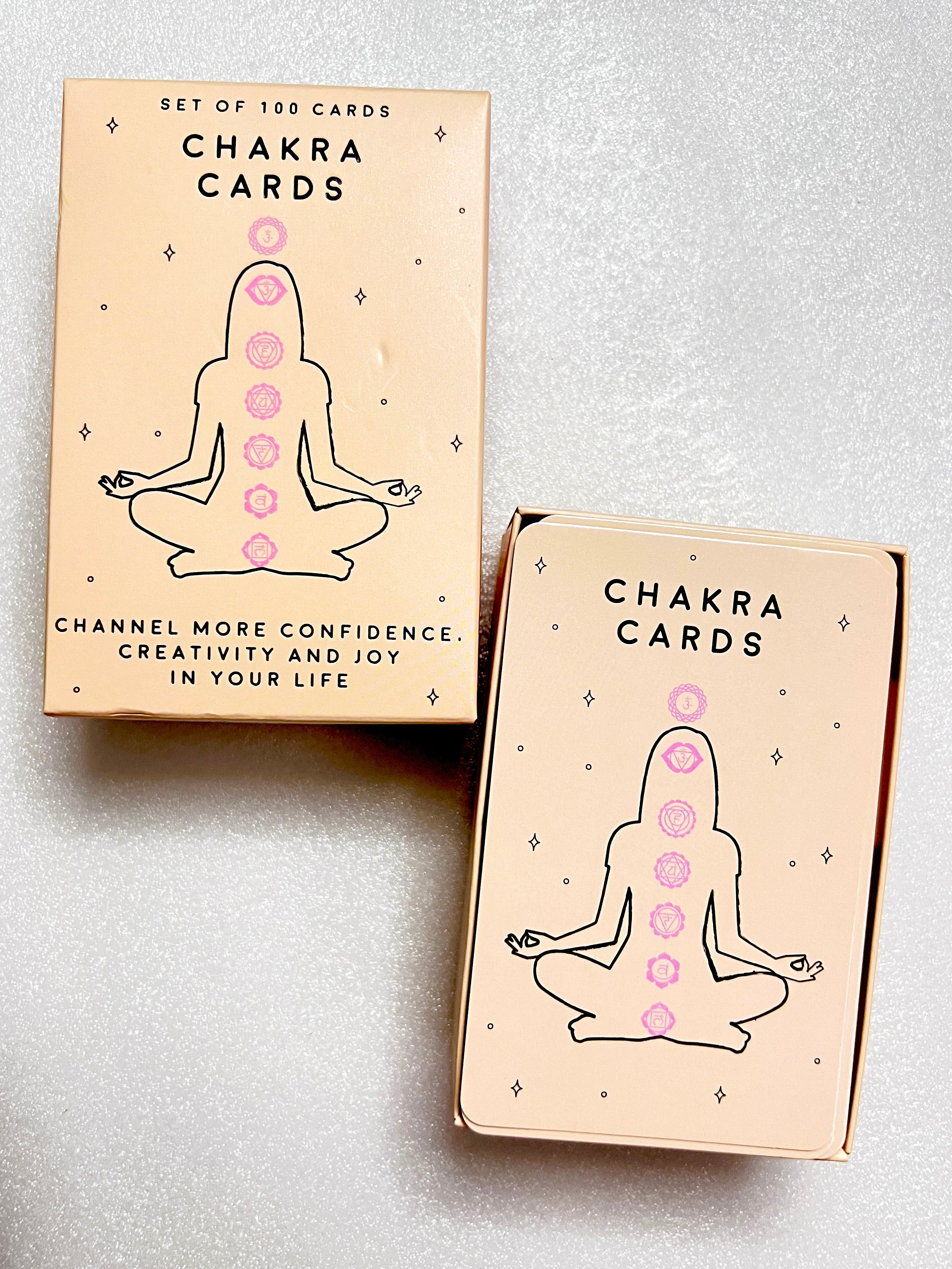 Chakra Cards ~ Set of 100 Cards to Learn about Chakras and how to balance and harmonize your energy.