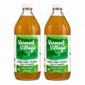 Vermont Village Raw Organic Apple Cider Vinegar, 2 Pack (32 Oz)