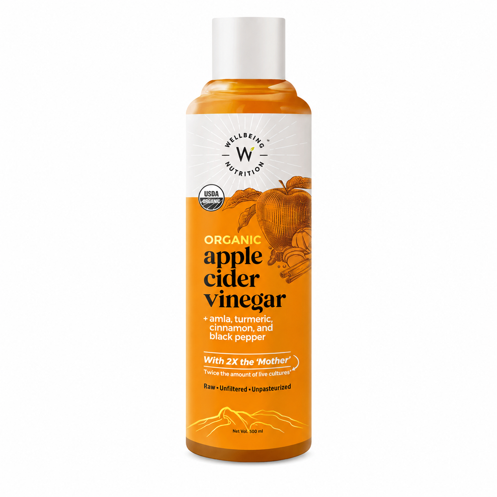 Wellbeing Nutrition Himalayan Apple Cider Vinegar with 2X Mother – 500 mL