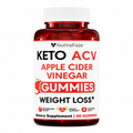 NuttraFlair Keto Apple Cider Vinegar Gummies – Sugar-Free, 1,000 mg, 60 Count