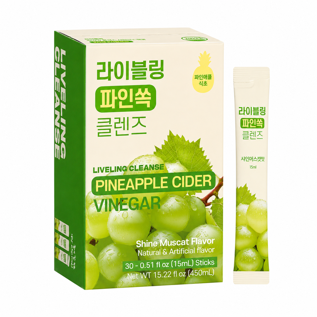 Liveling Apple Cider Vinegar Drink Sticks – Sugar-Free, 30 Packets