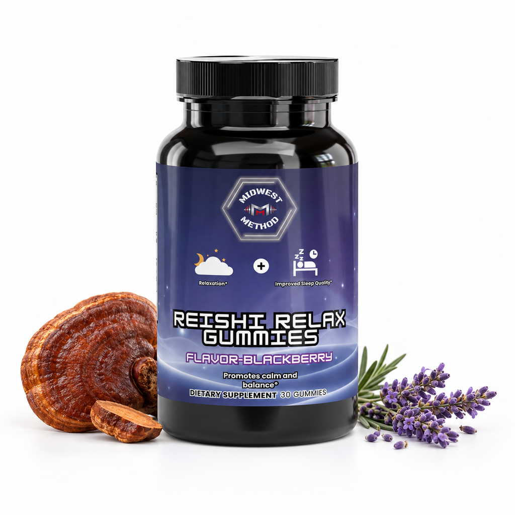 Reishi Relax Gummies (Blackberry)