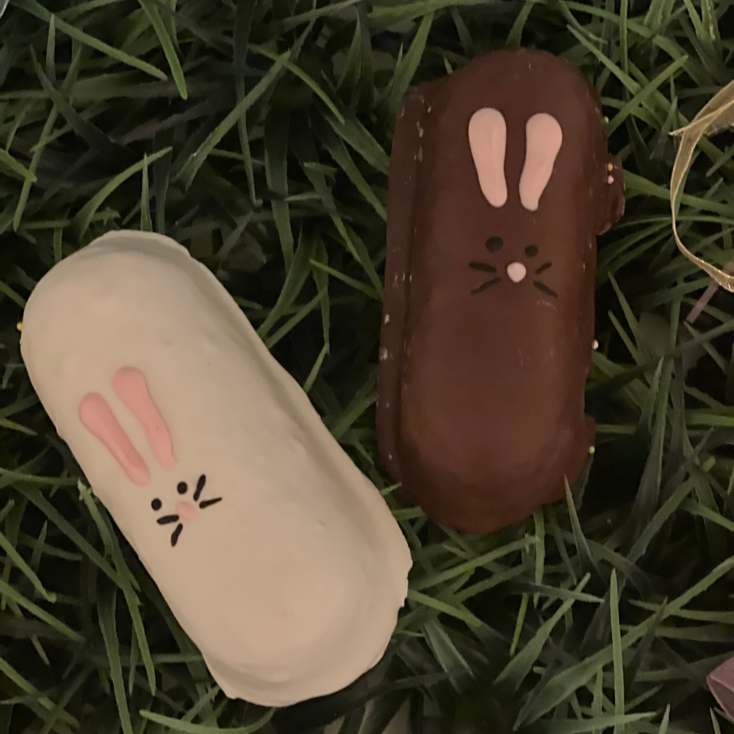 Easter Bunny Chocolate Covered Twinkies