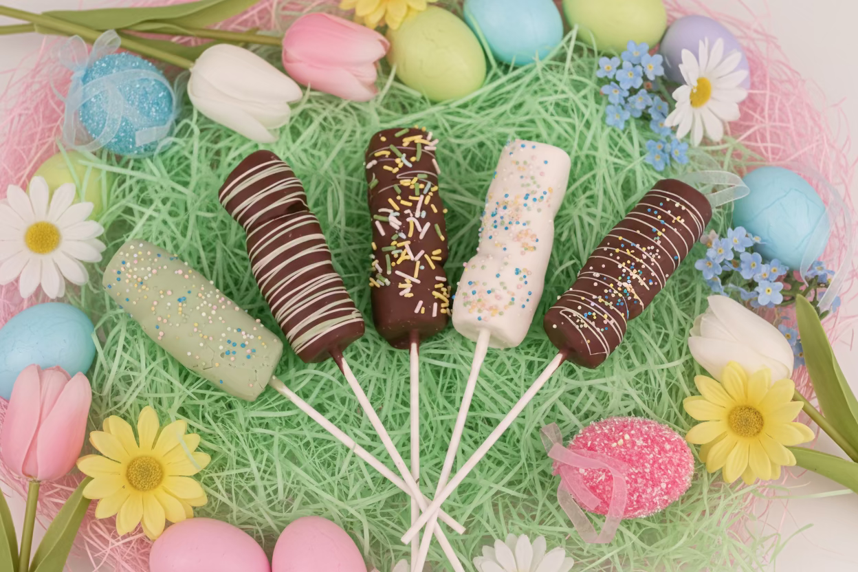 Easter Triple Marshmallow Chocolate Pop