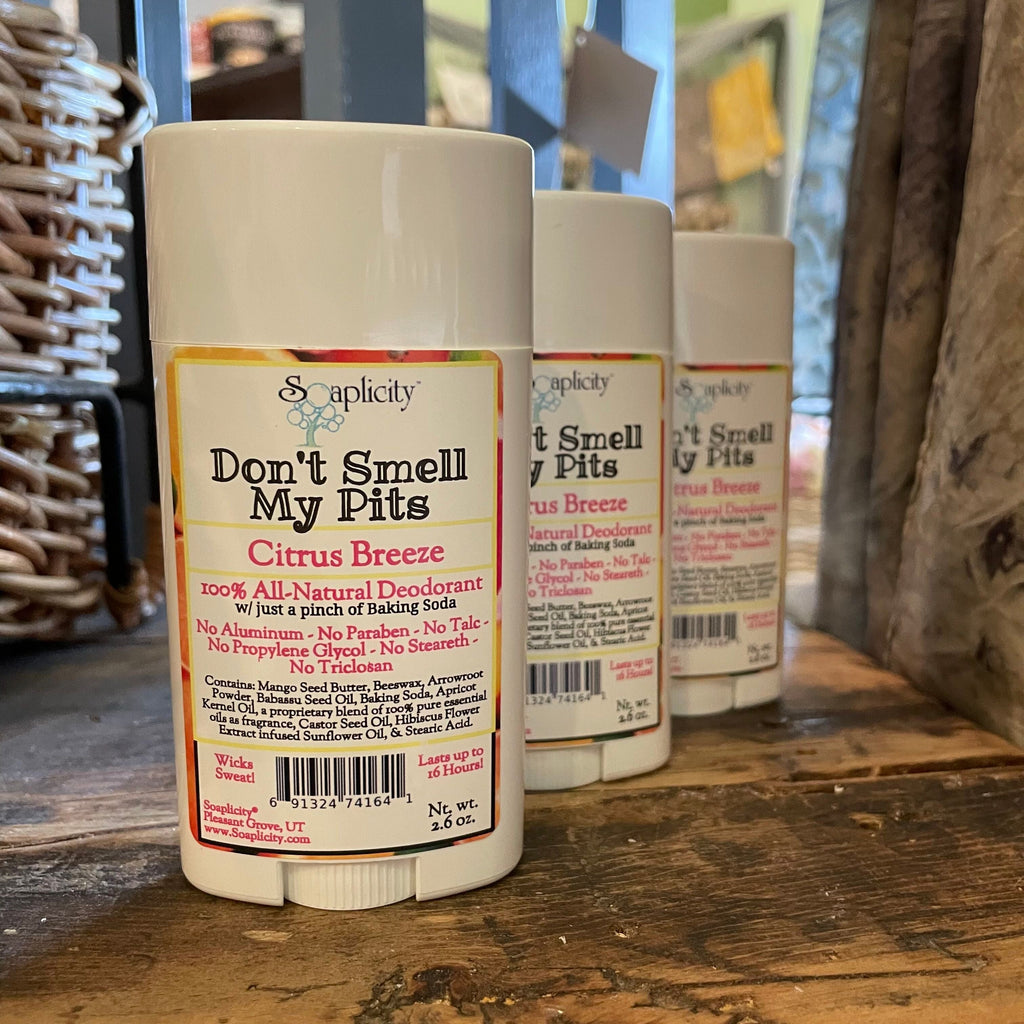 Don't Smell My Pits Natural Deodorant - Citrus Breeze