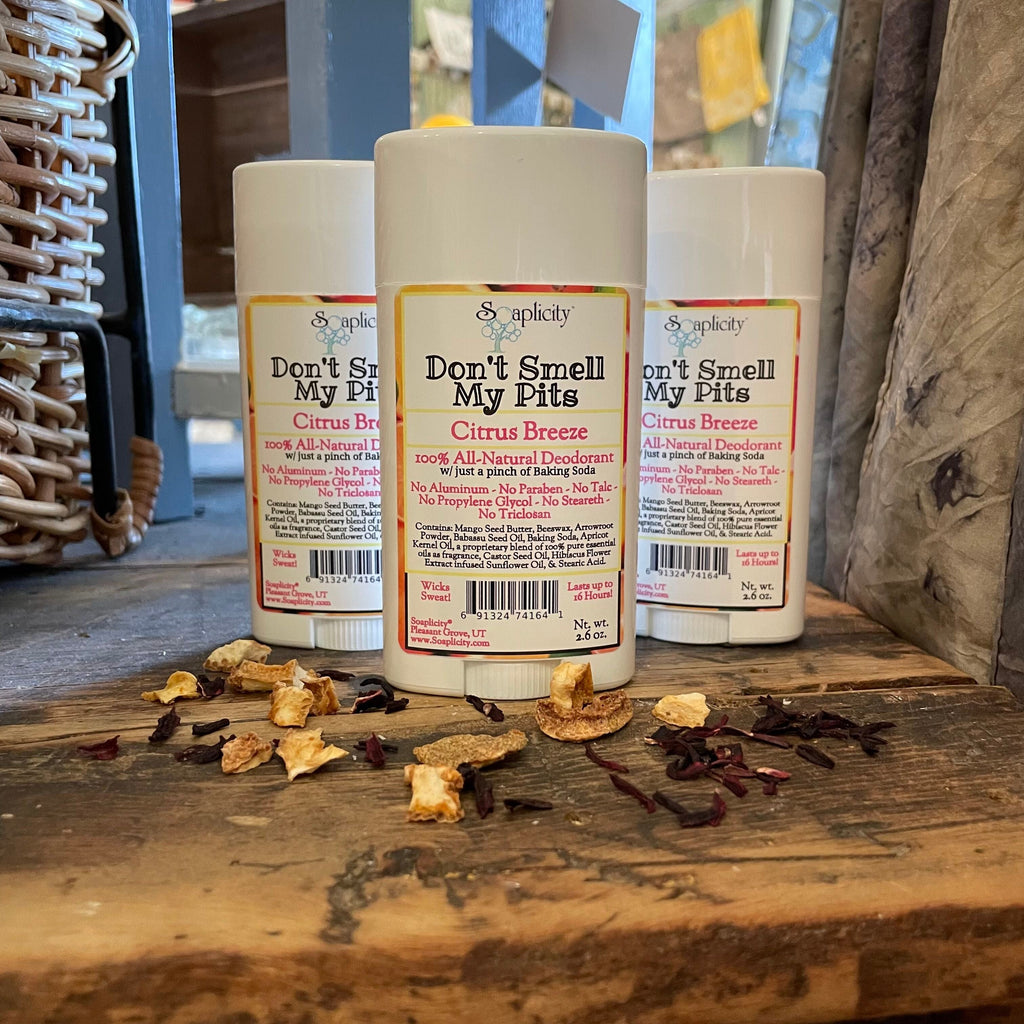 Don't Smell My Pits Natural Deodorant - Citrus Breeze