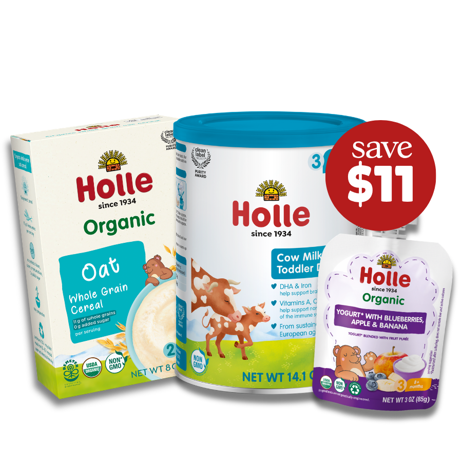 Holle Classic Cow Breakfast Bundle