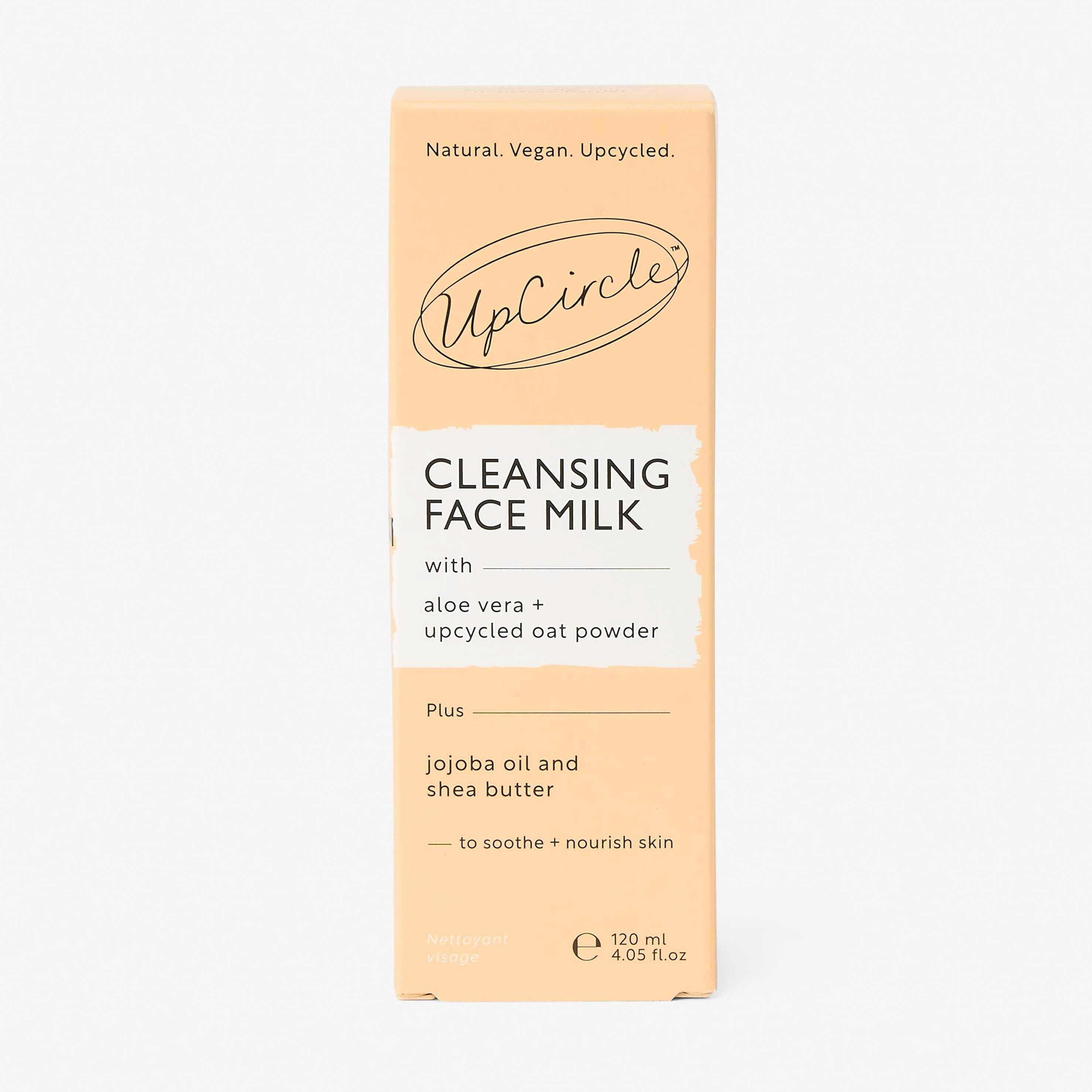 Cleansing Face Milk with Oat Powder + Aloe Vera