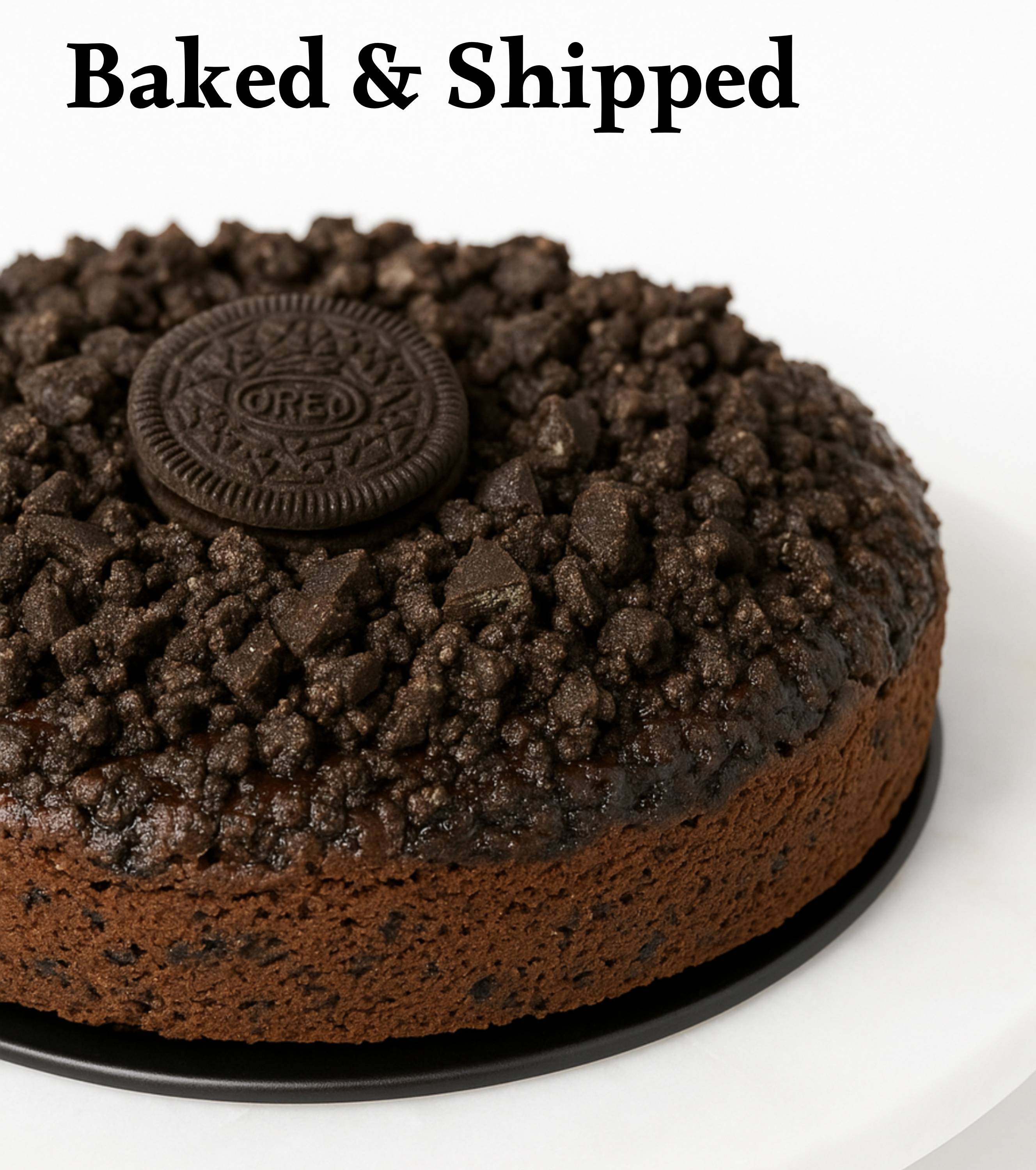 Andy Anand's 9" Cookies Cream Cake: Luxurious, Handcrafted Delight - Perfect Bakery Dessert, Taste the Difference from Ordinary Cakes!
