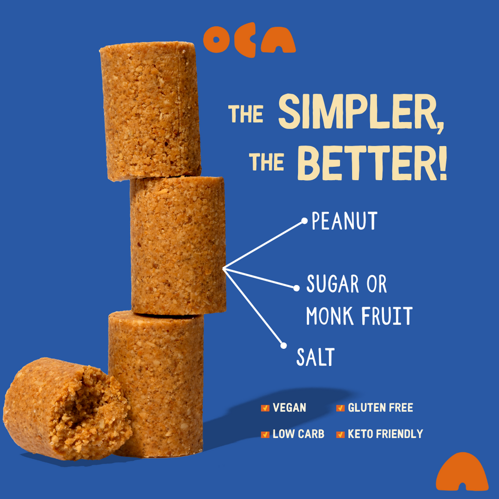 Sugar-Free Peanut Butter Bites — 30g protein, 4 ingredients