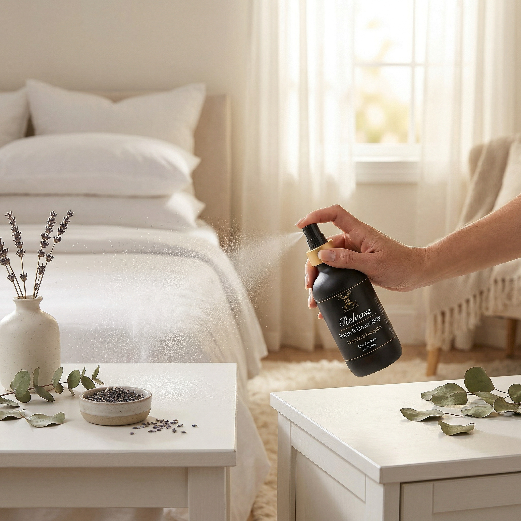 Release Room, Linen, and Body Spray