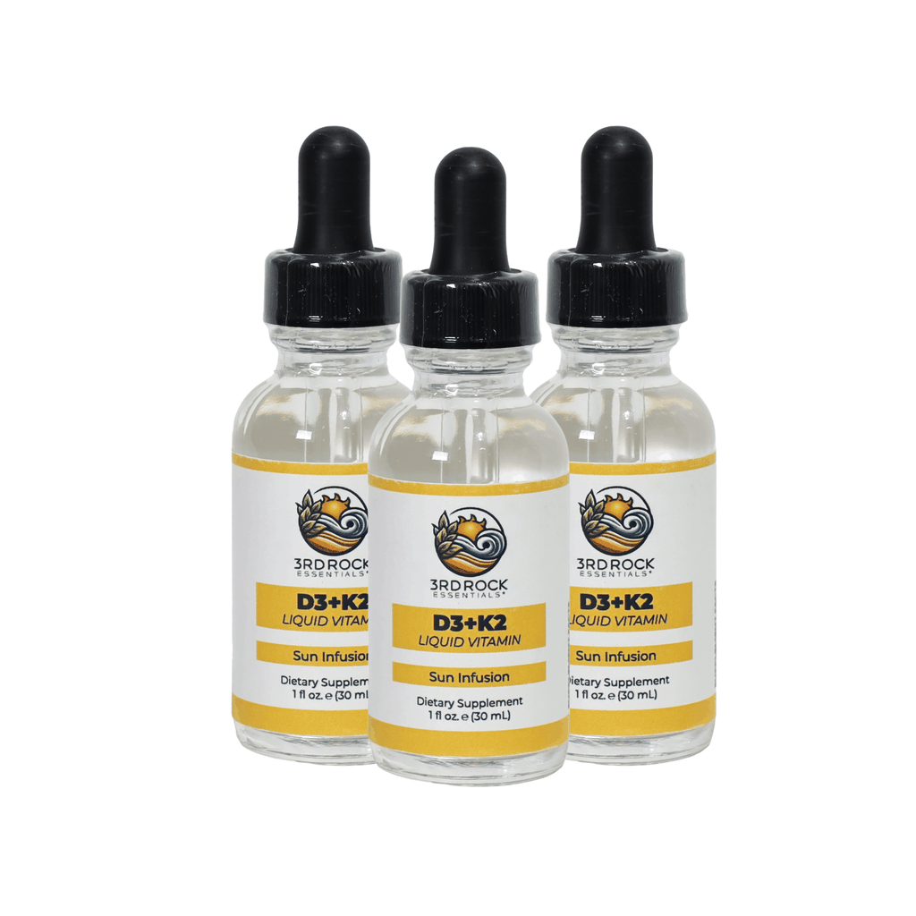 Vitamin D3 + K2 - Liquid Supplement (Chelated) — 1 fl oz