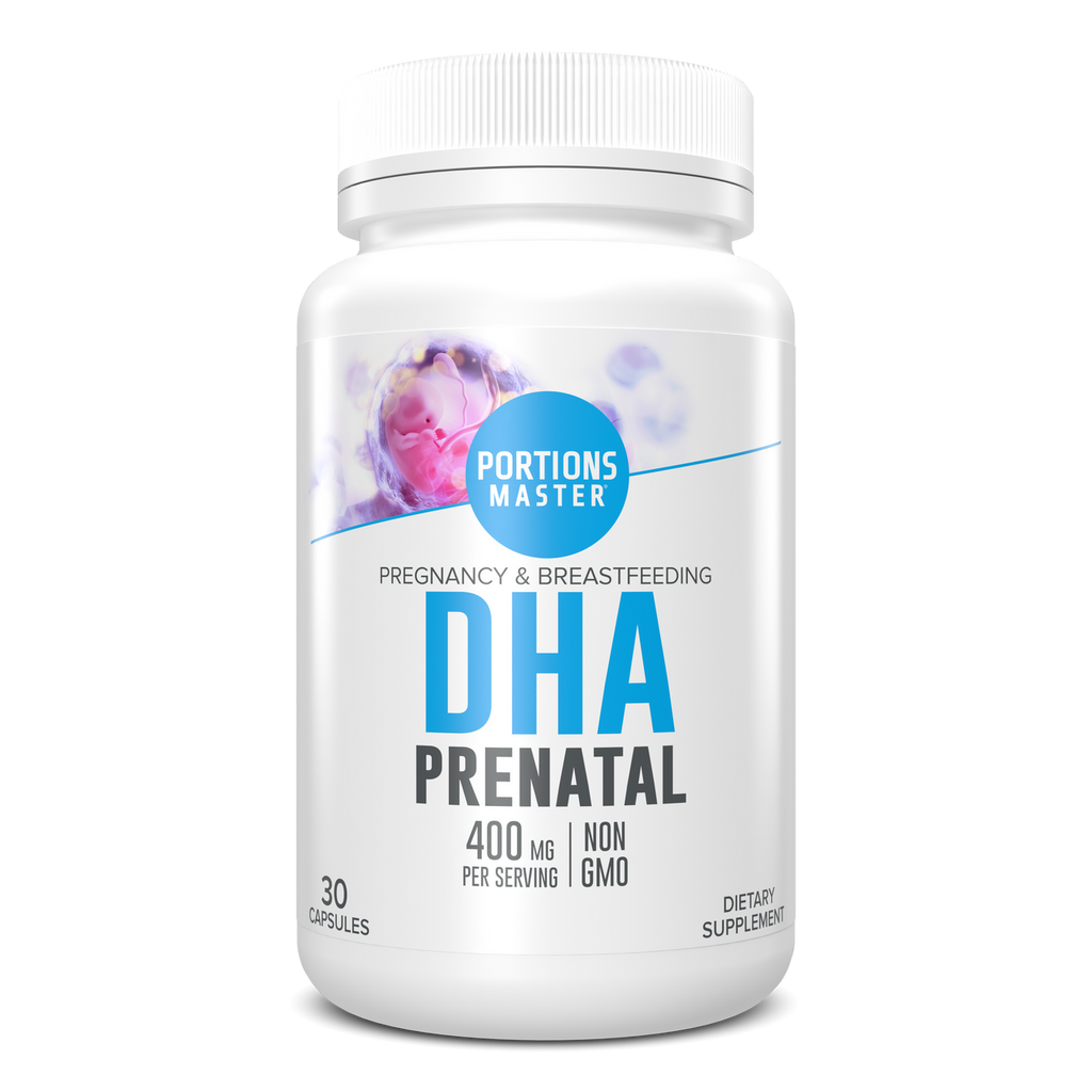 Portions Master DHA Prenatal Pregnancy & Breastfeeding (30 Count)