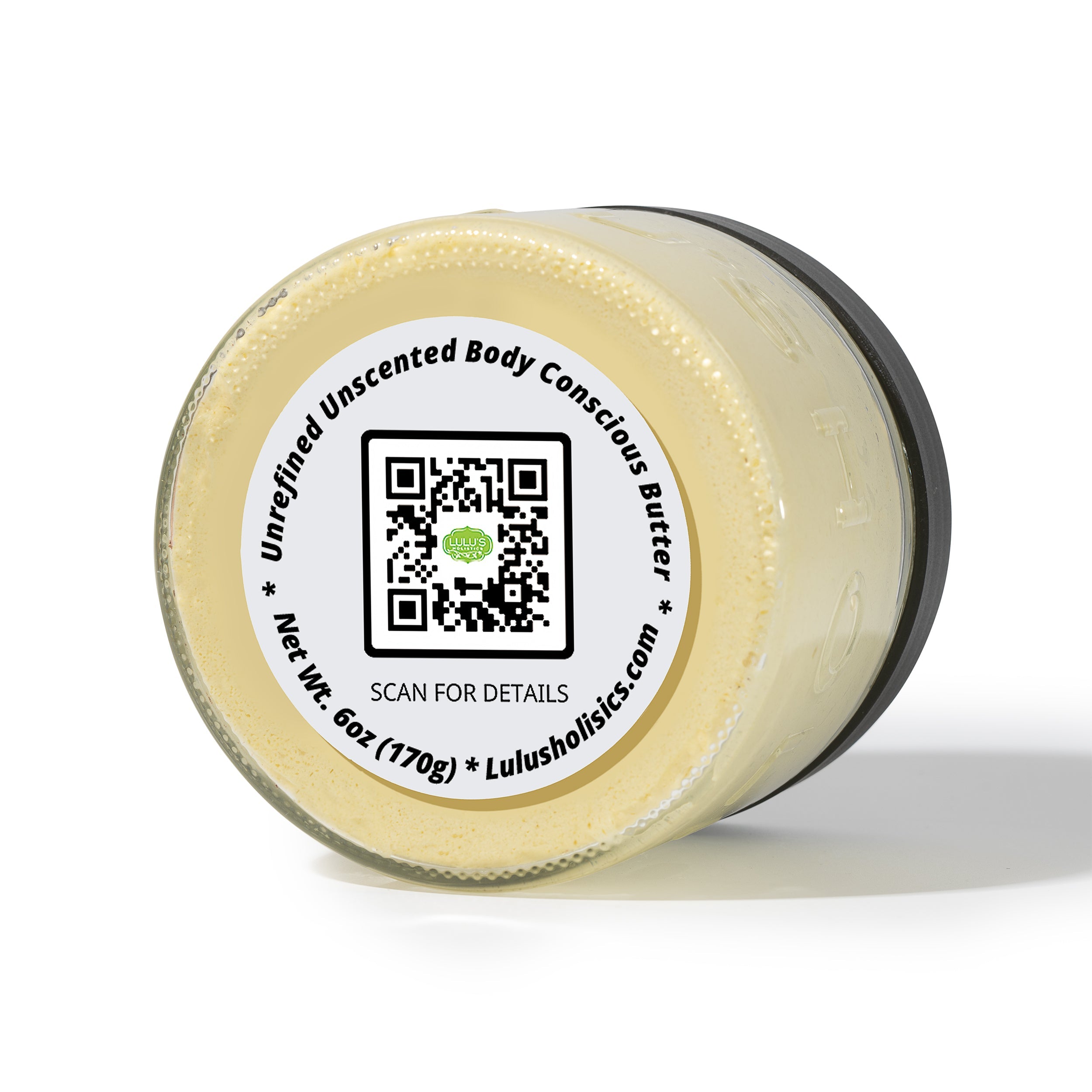 Unrefined Unscented Whipped Body Butter – Pure, Balanced Moisture
