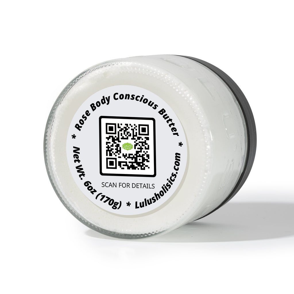 Rosewater Whipped Body Butter – Hydrating, Skin-Softening Care