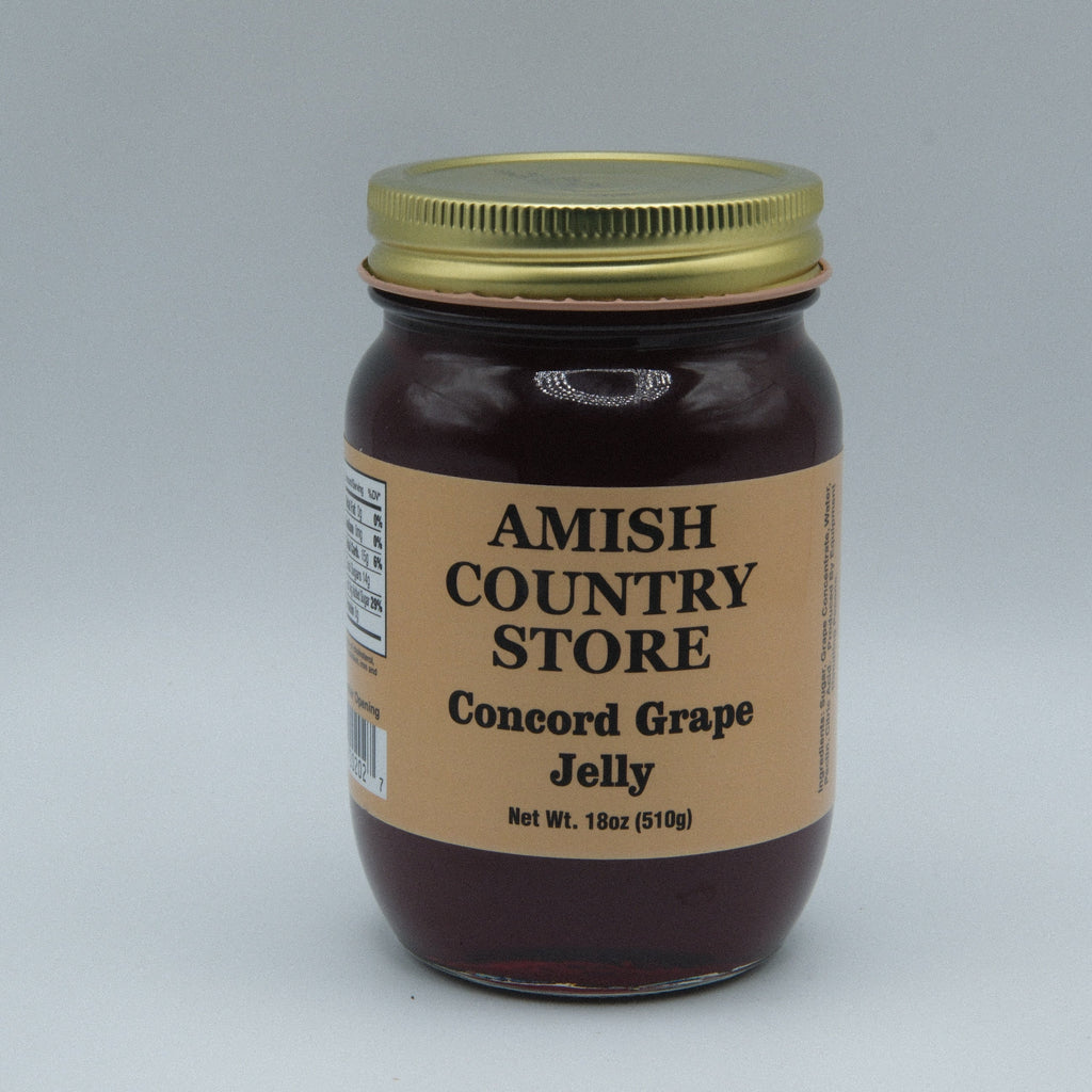 Old-Fashioned Concord Grape Jelly (18oz) | Amish Country Store