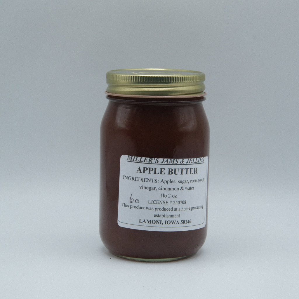Miller’s Amish-Made Apple Butter | Local Small Batch Apple Spread