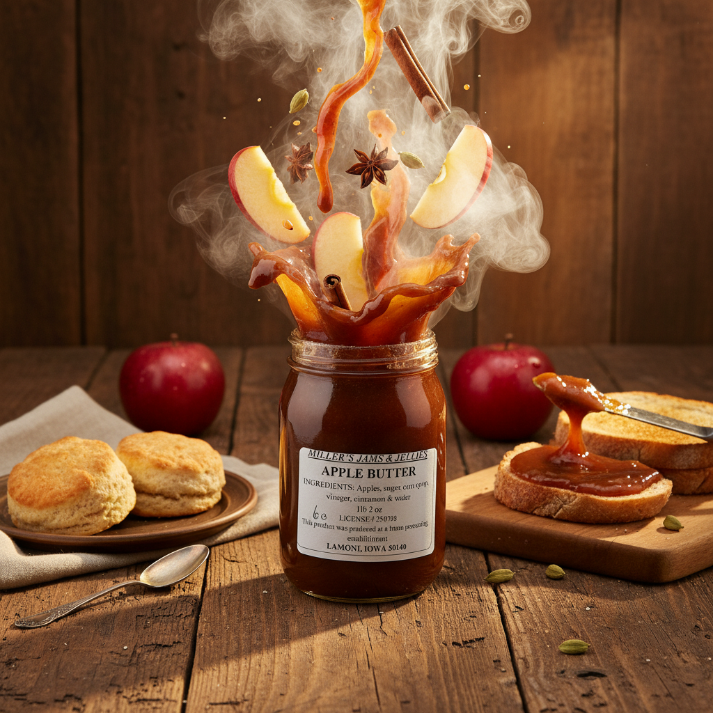 Miller’s Amish-Made Apple Butter | Local Small Batch Apple Spread